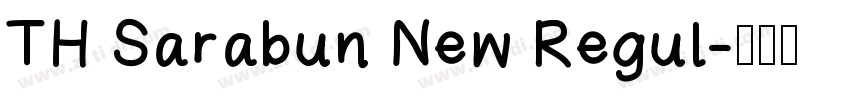 TH Sarabun New Regul字体转换